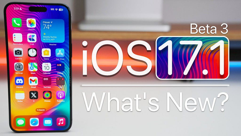 Apple Has Recently Unveiled Its Plan to Release a Software Update iOS 17.1
