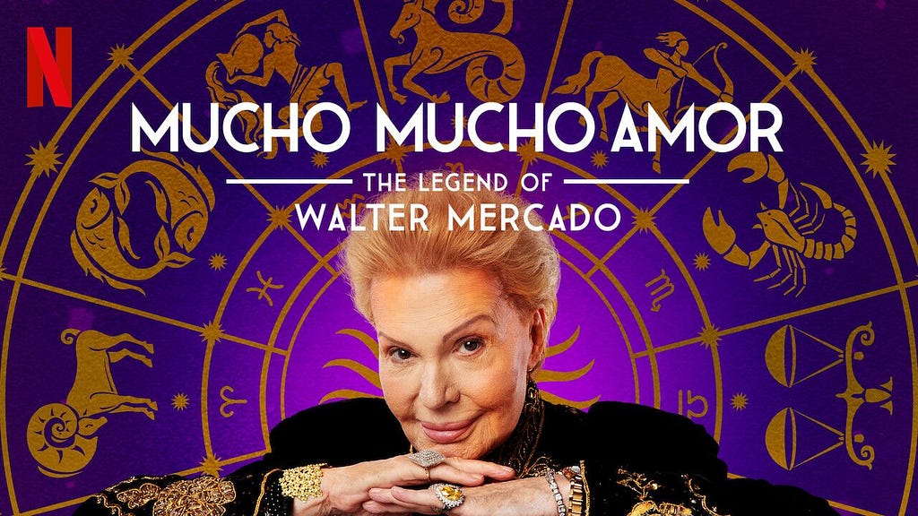 Mucho Mucho Amor shines light on the godfather of positive vibes, Walter Mercado