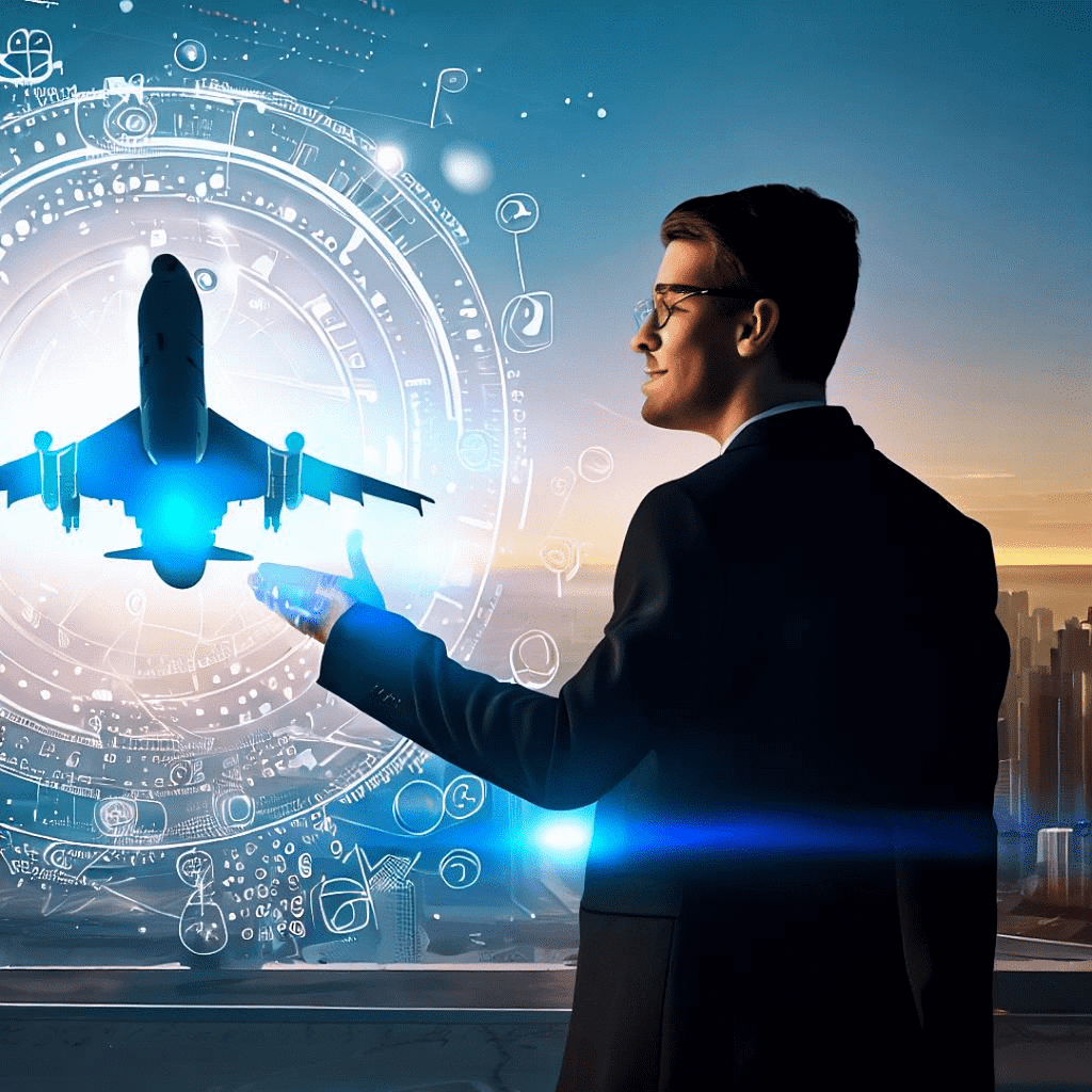 Benefícios da IA na aviação civil
