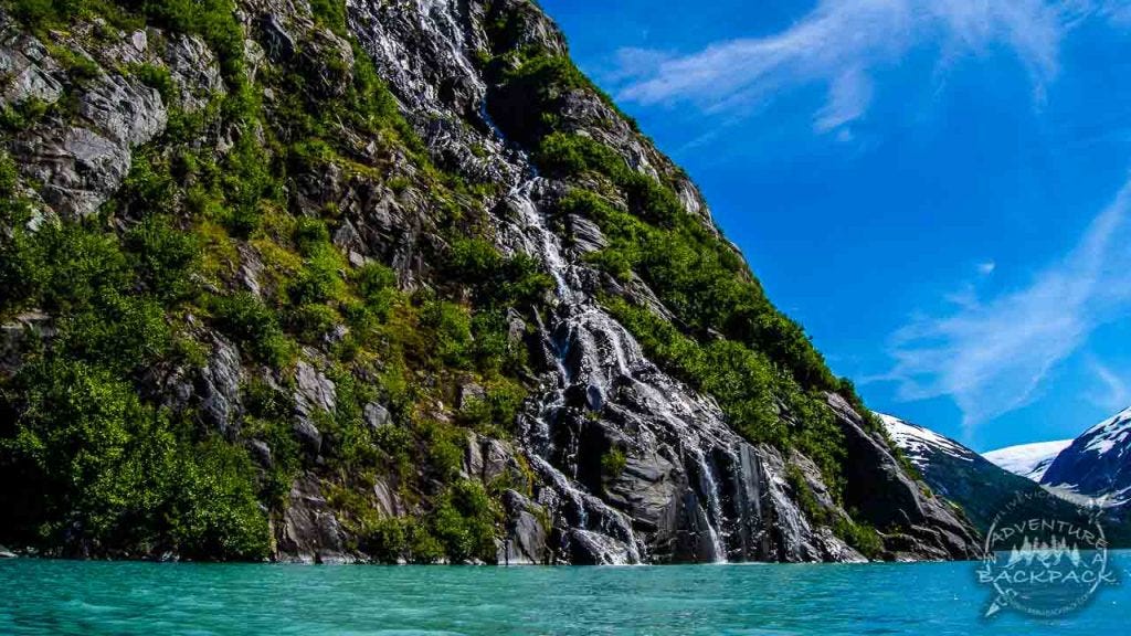 Waterfalls on Portage Lake