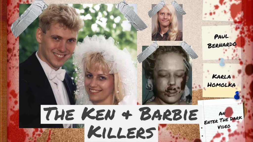 Karla Homolka and Paul Bernardo, who she gave her sister to as a little rape gift.