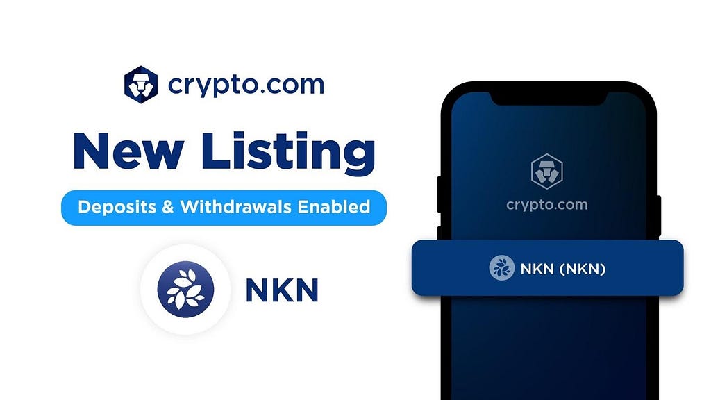 NKN listed on Crypto.com