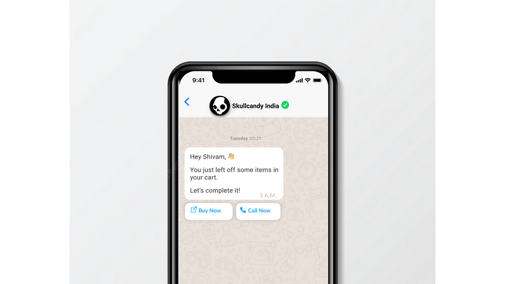 WhatsApp Green Tick appearance in a user’s screen