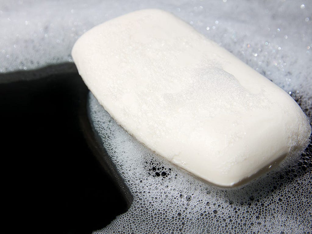 A bar of soap.