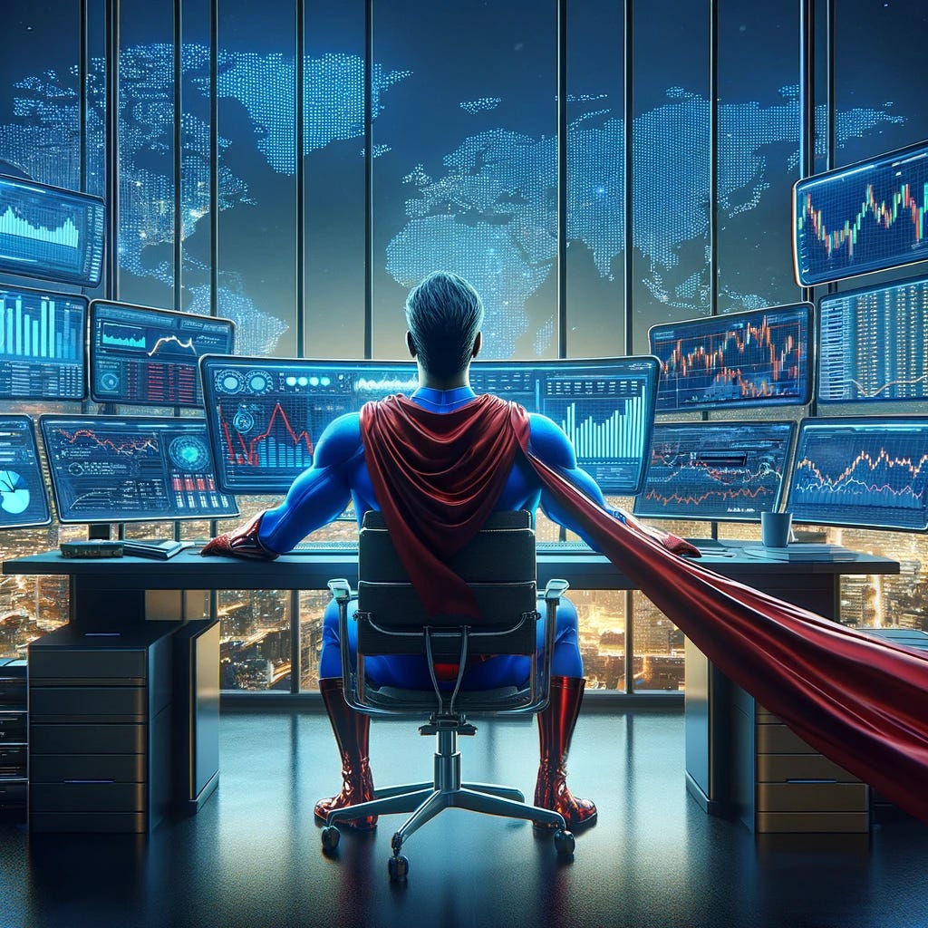 superman making strategic decisions