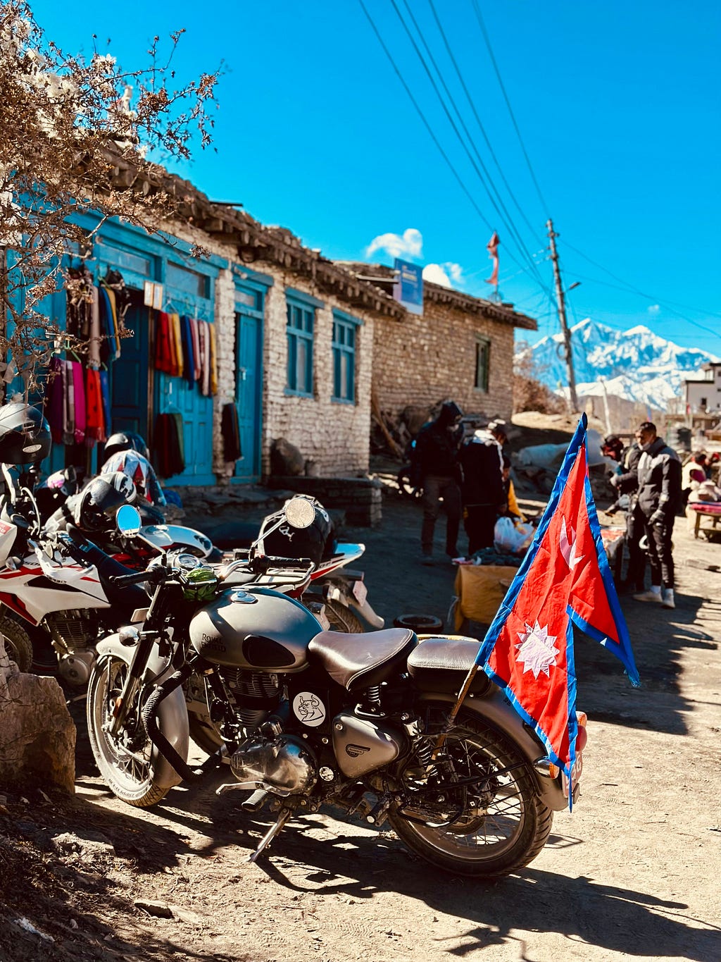 Bike Ride To Mustang