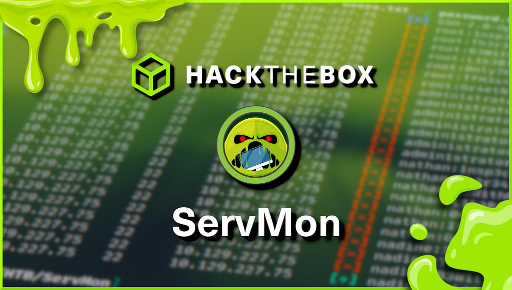 Hack The Box ServMon Writeup