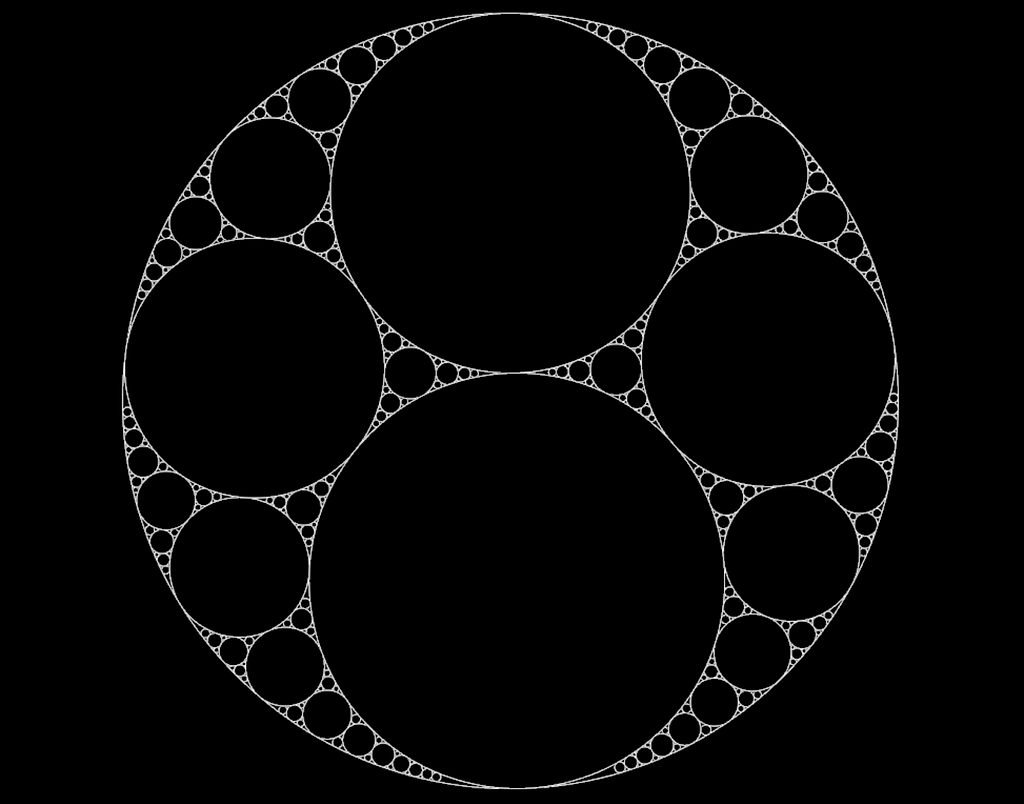 Another Apollonian gasket