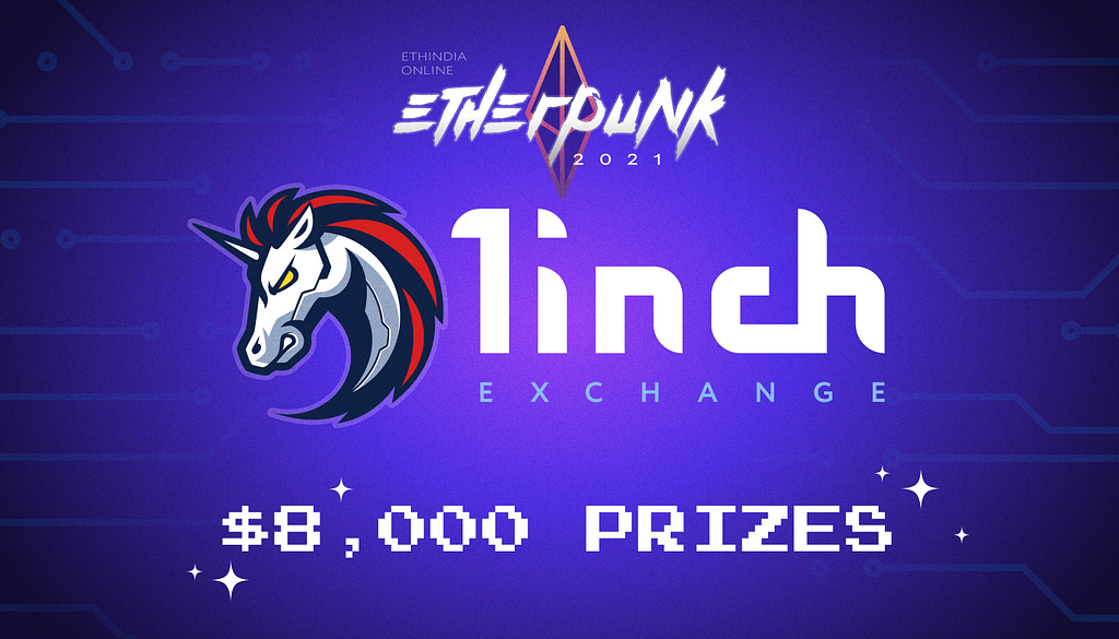 1inch supports EtherPunk 2021 hackathon by ETHIndia
