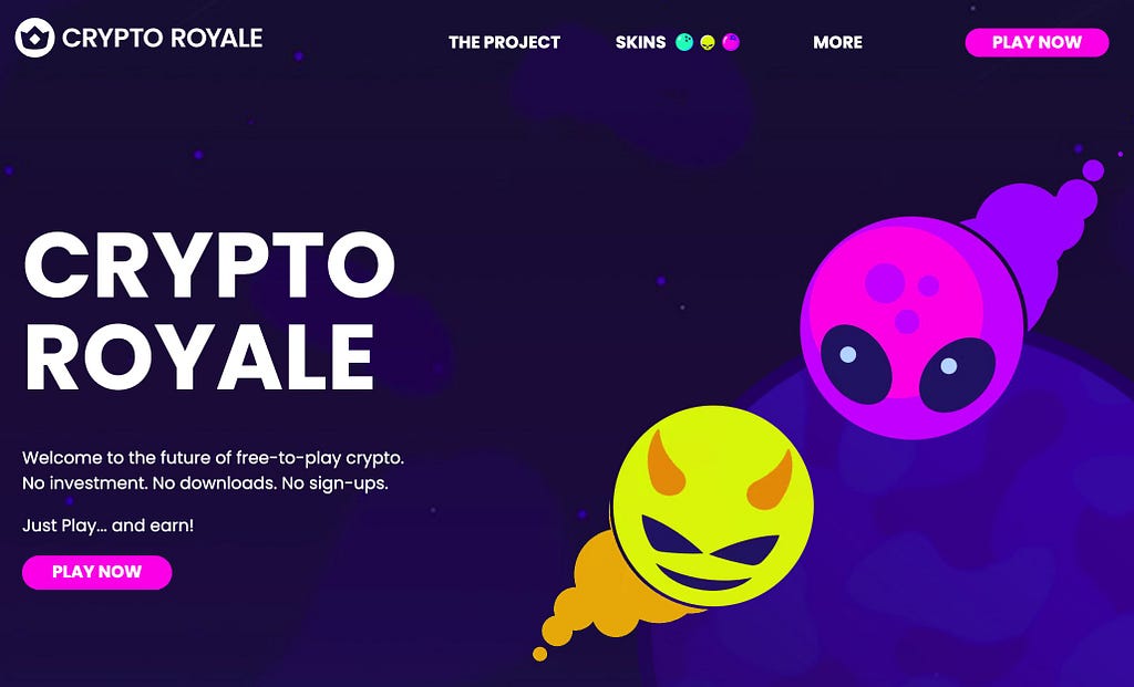CryptoRoyale.one: The Free Crypto Game Making Waves and Paying Players Real Rewards