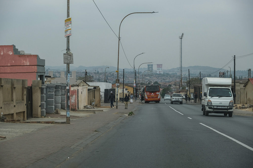 Soweto, a township of Johannesburg, and one of the sites of the AWI-Gen project.