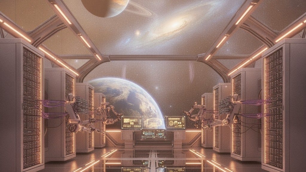 Pigs in Space and Data Centers in Orbit