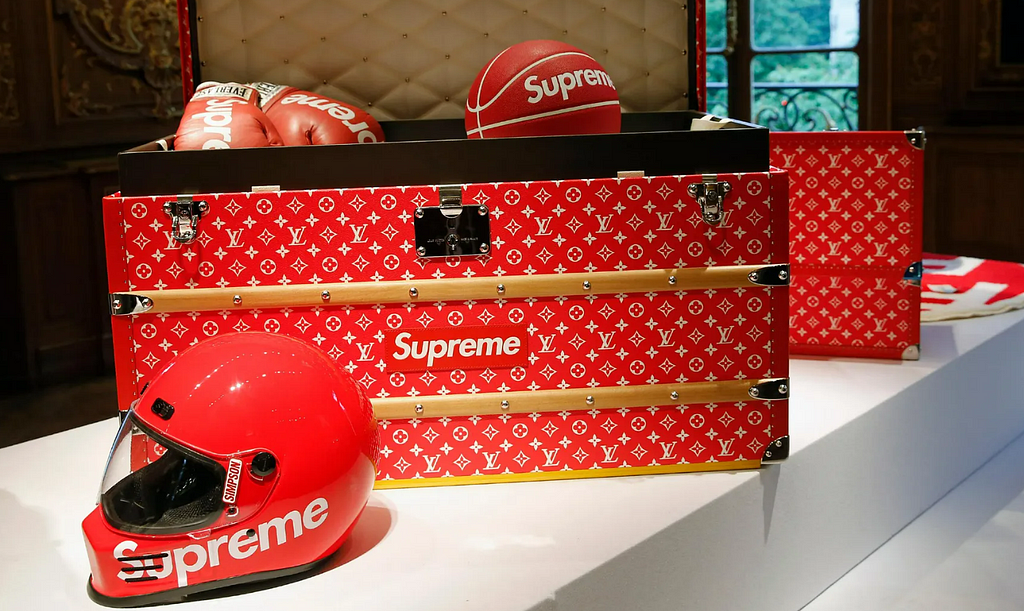 Louis Vuitton X Supreme Collab