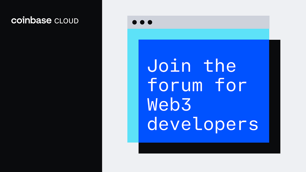 Coinbase Cloud Launches a Forum for Web3 Developers thumbnail