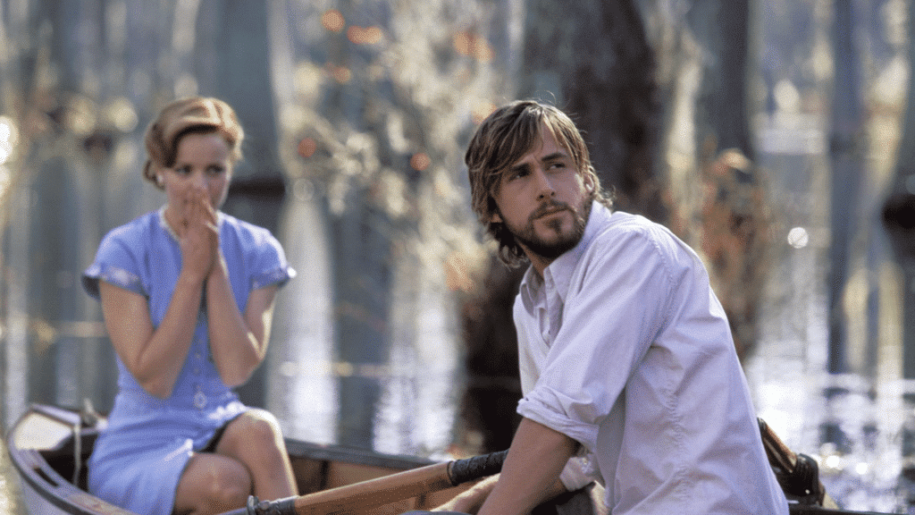 Ryan Gosling and Rachel McAdams in The Notebook (2004) / Credit: Robert Fraisse.