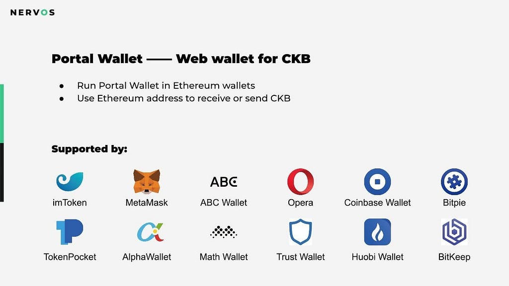 Image of Portal Wallet and wallets that support it