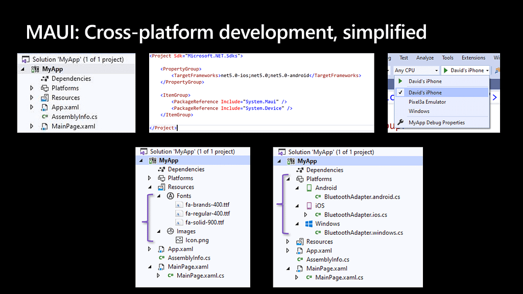 MAUI Cross platform simplified