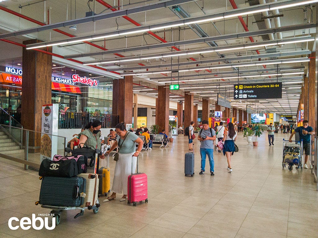 Wide shot of the Terminal 1 of the MCIA