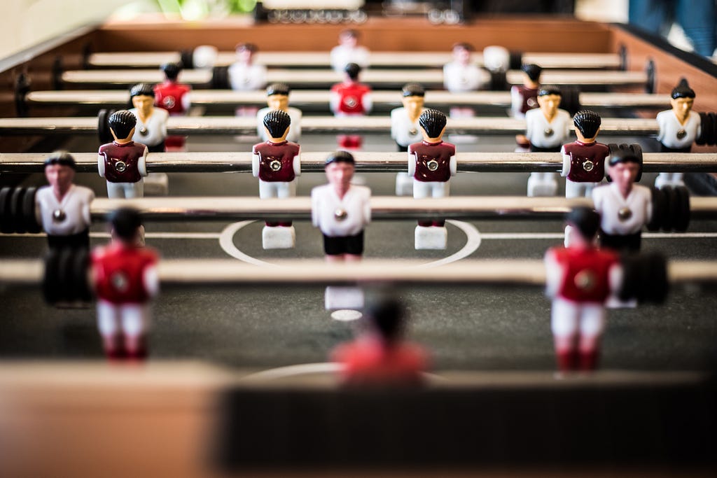 Foosball table