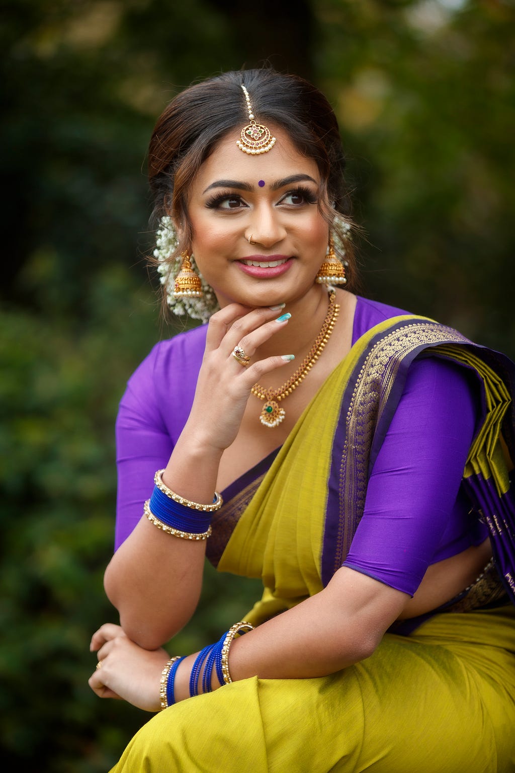 beautiful designer saree