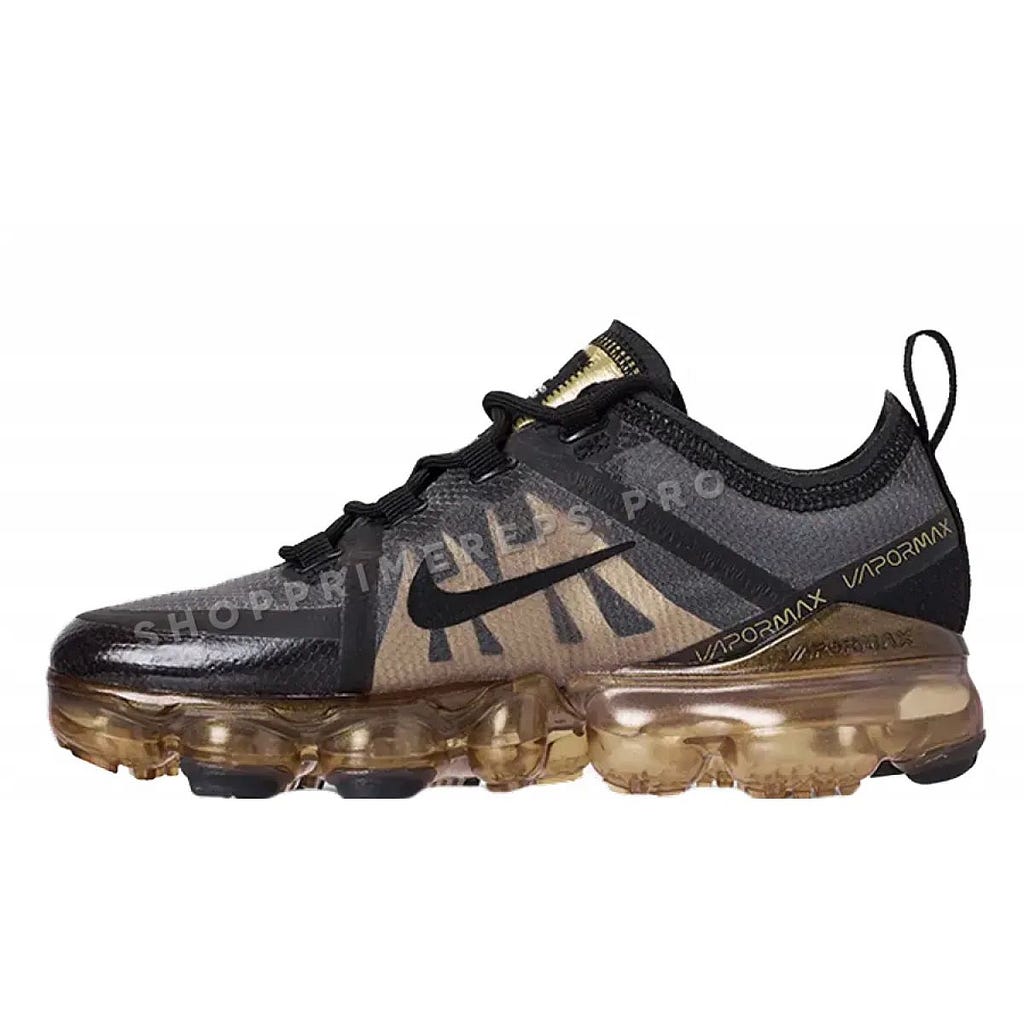 Nike Air VaporMax 2019 Black Metallic Gold - Prime Reps