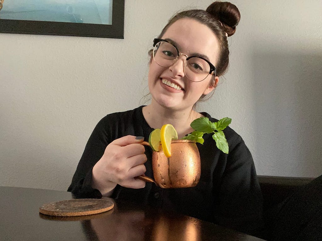 Giada De Laurentiis’ Moscow Mule.