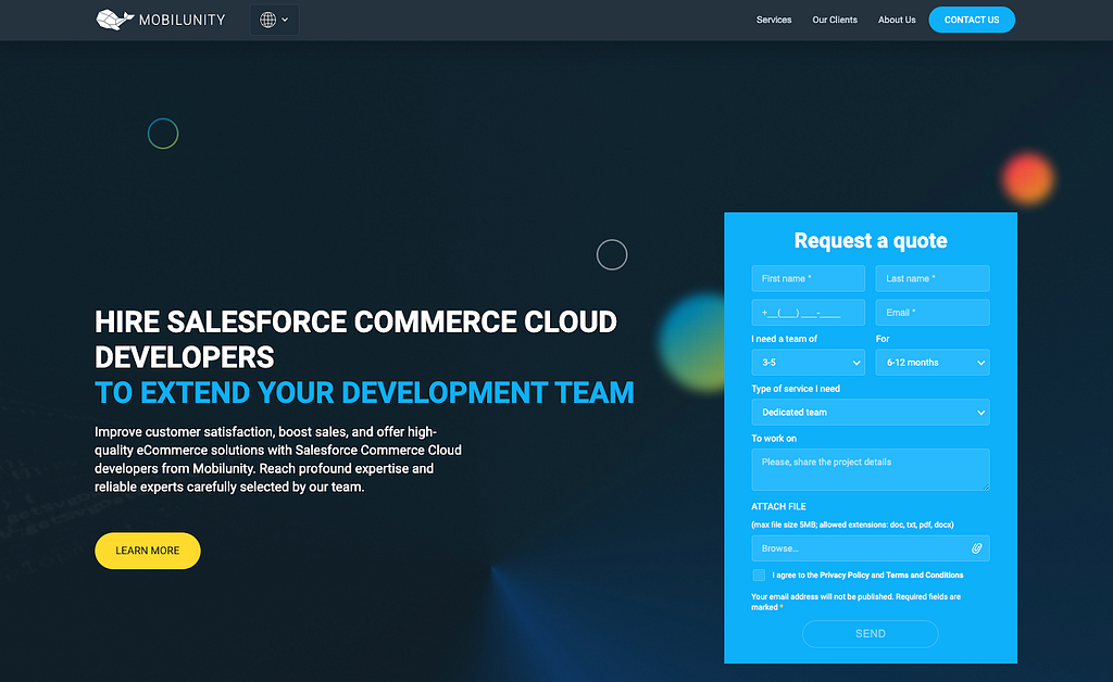 Salesforce Commerce Cloud Consulting