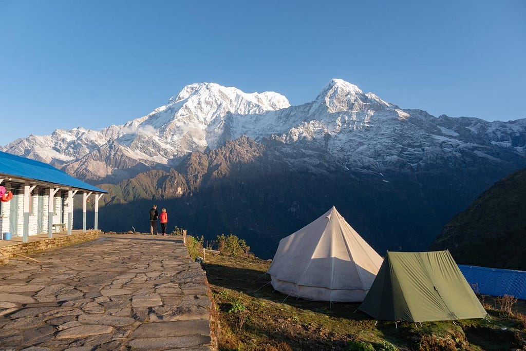 High Camp to Mardi Himal Base Camp