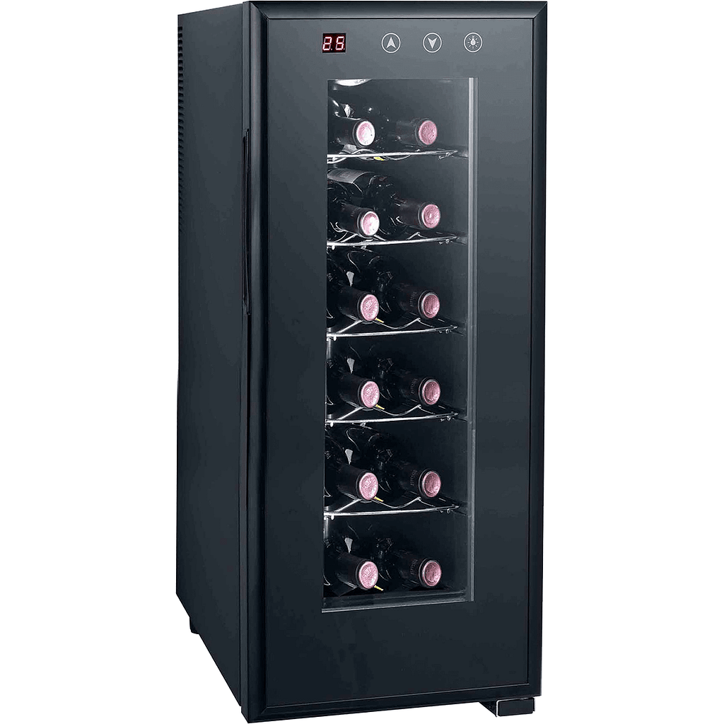 Sunpentown Thermo-Electric 12 Bottle Wine Cooler w/ Heating (WC-1272H)