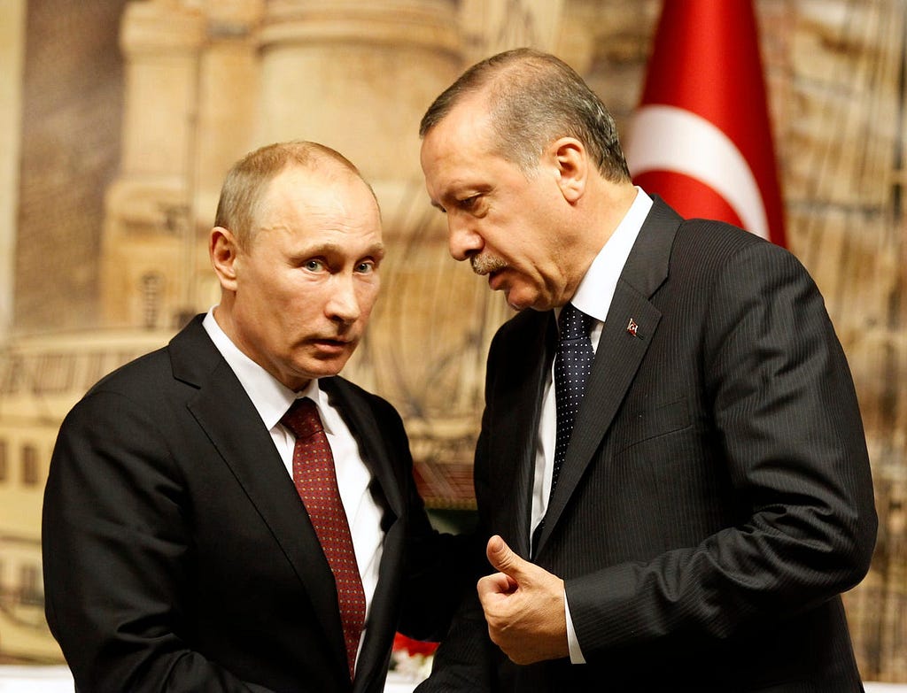 Erdogan and Putin Confer