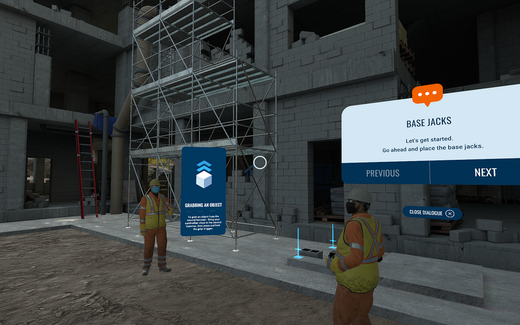 Emergency response training for building system engineers in a virtual environment