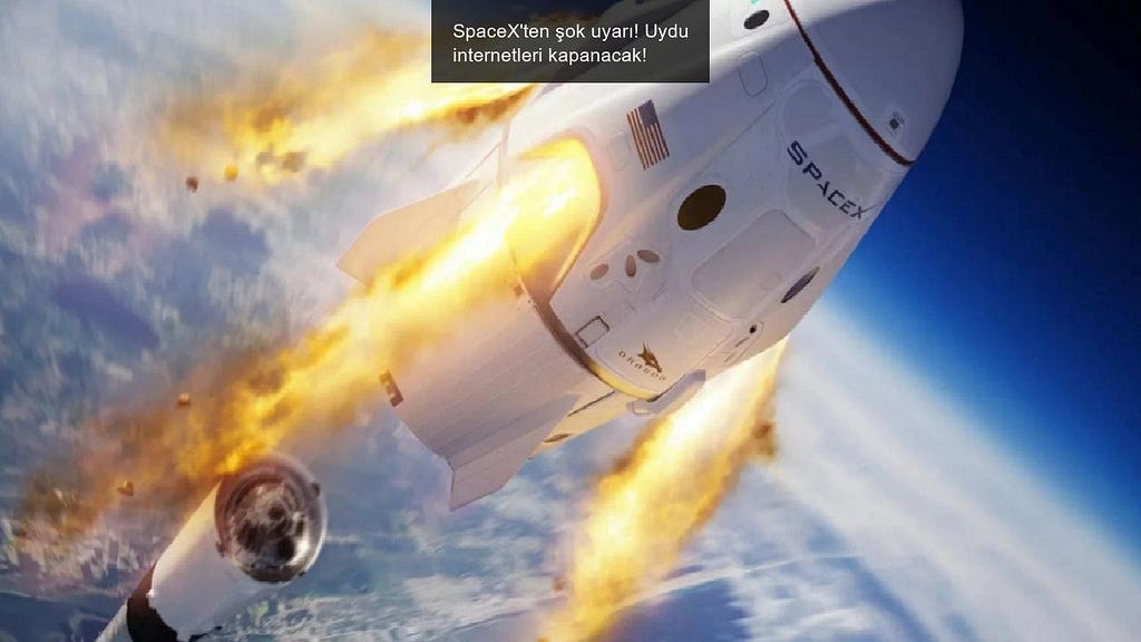 SpaceX'ten şok uyarı! Uydu internetleri kapanacak!