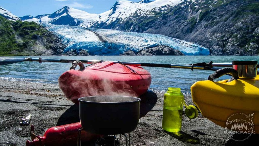 Viewing Portage Glacier