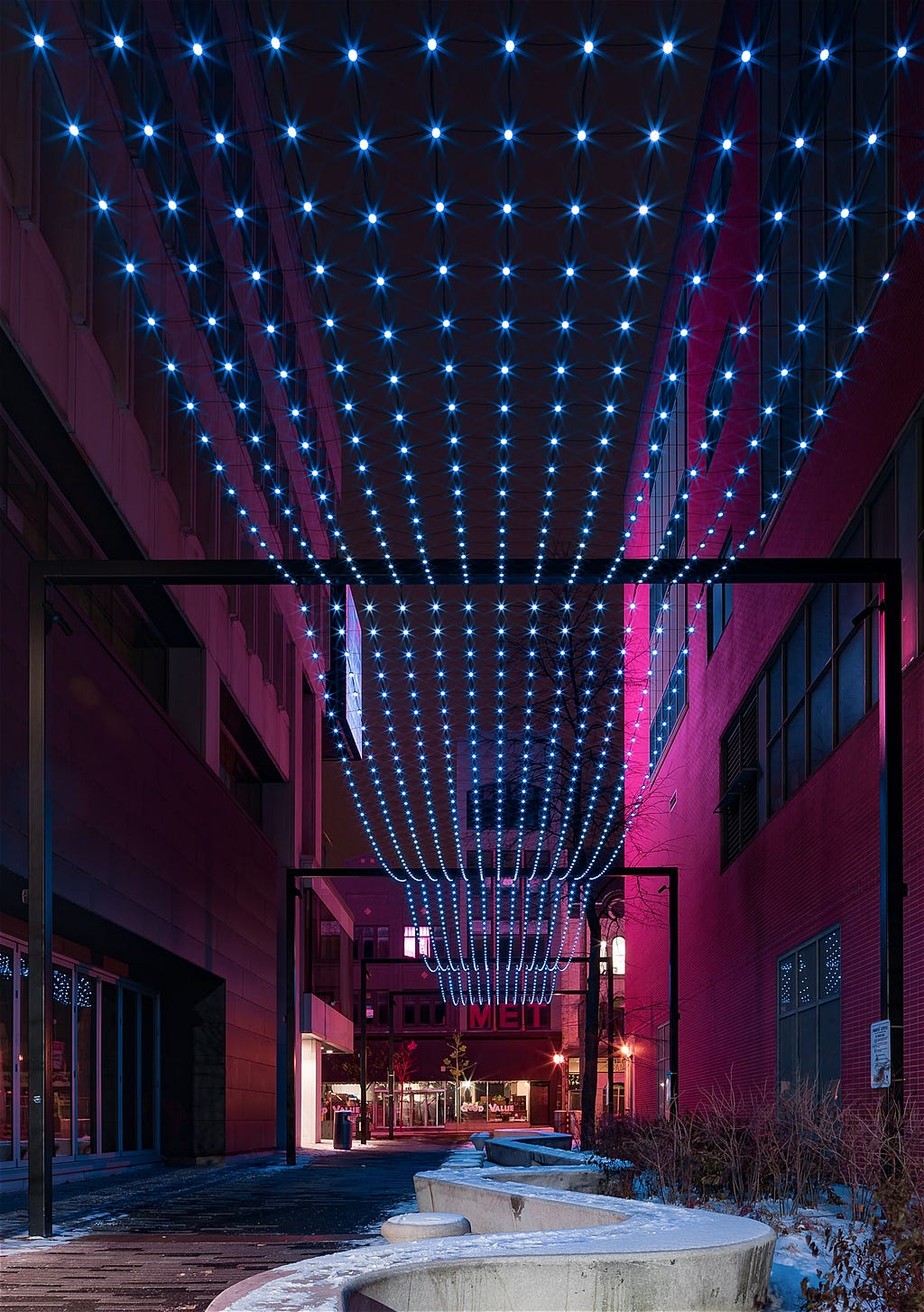 Market Lane in Downtown London at night by Scott Webb Photography 2017