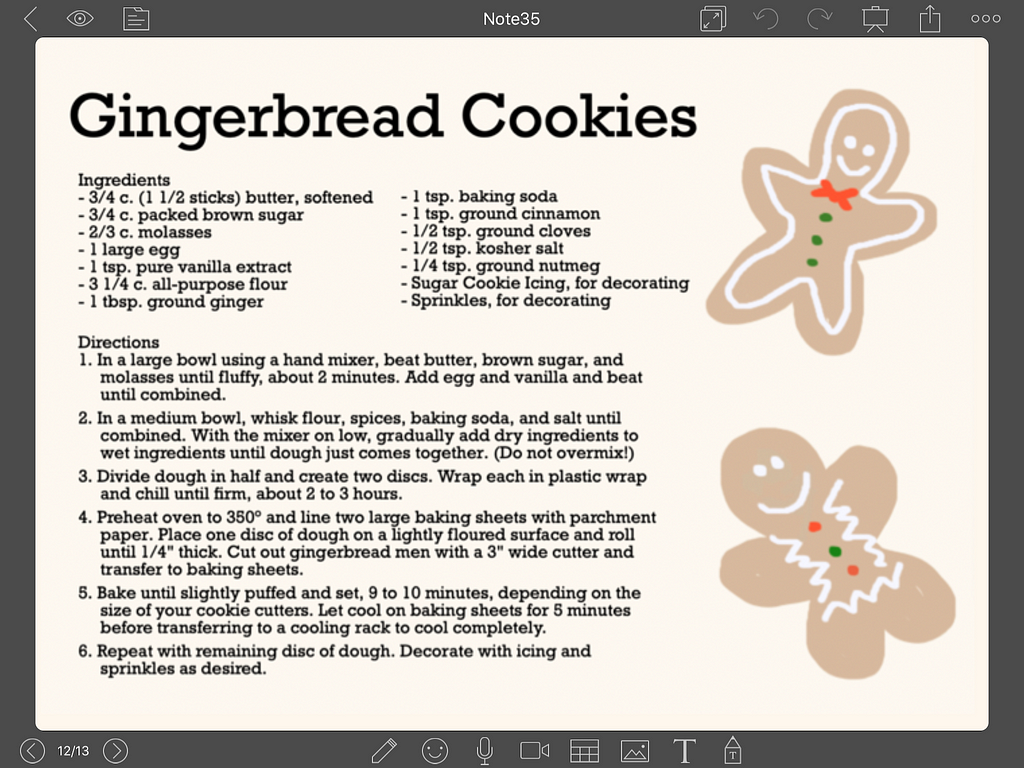 Gingerbread Cookies