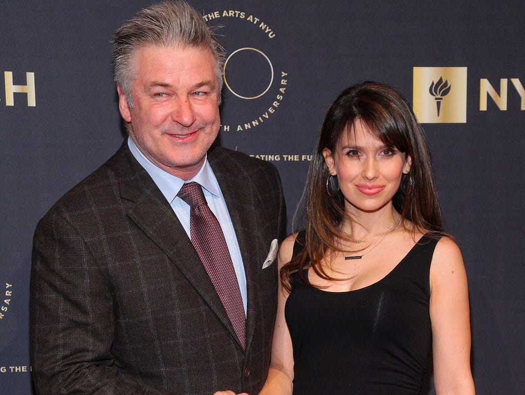 Alec and Hilaria Baldwin at a gala on April 4, 2016.