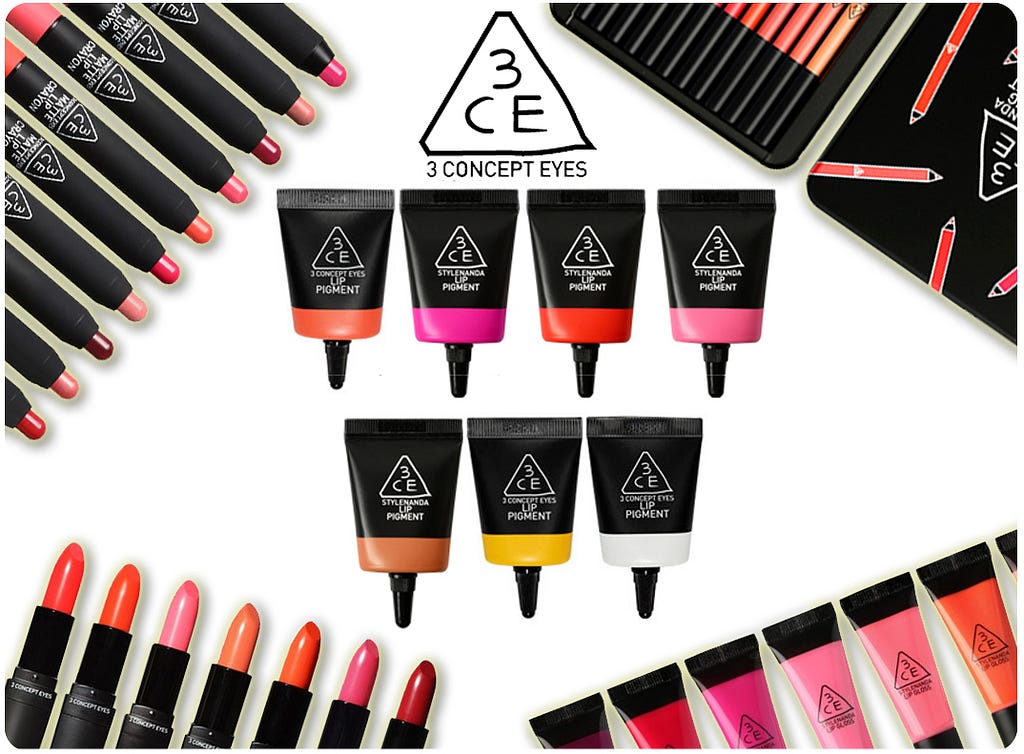 6 Most Popular Brands of Korean Beauty Products You Should Be Using - 3 Concept Eyes (3CE)