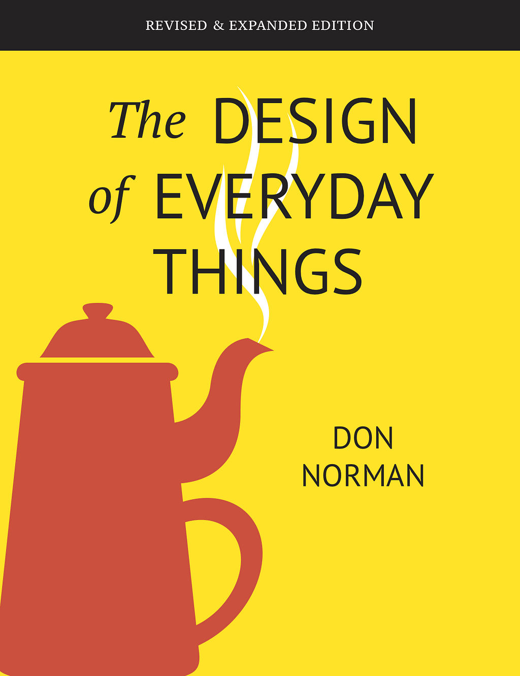 Image of the book, ‘The Design of Everyday Things’ by Donald A. Norman