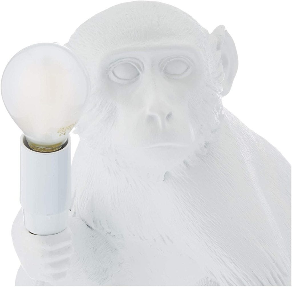 seletti affenlampe