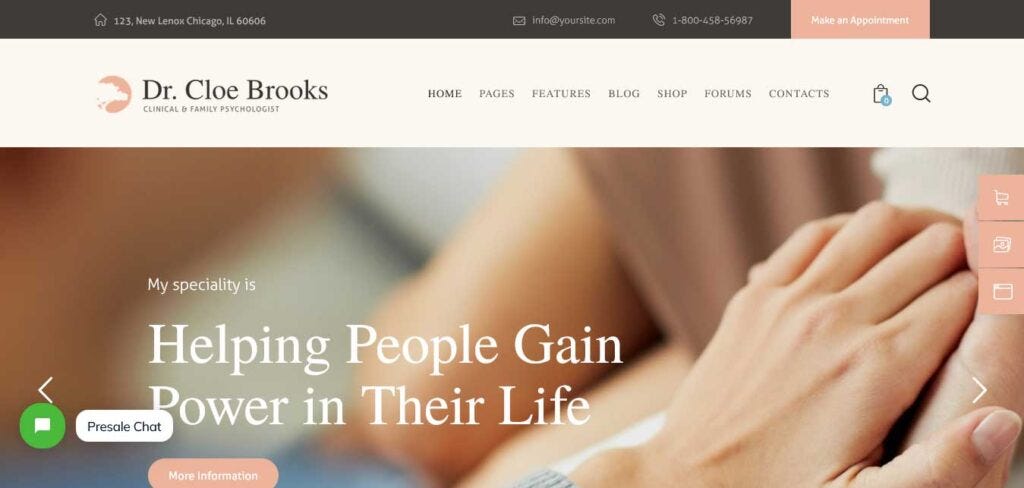 Psychology and Counseling WordPress Theme