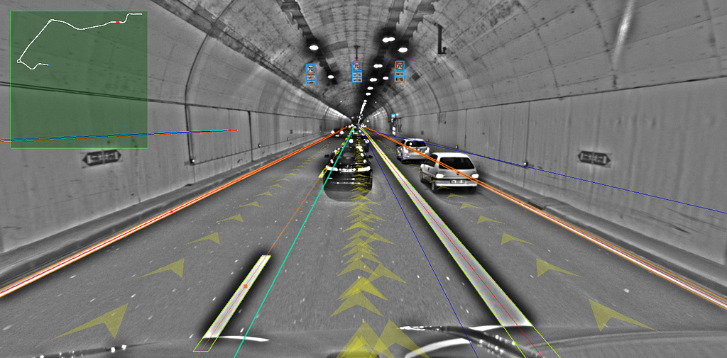 atlatec mapping in a tunnel