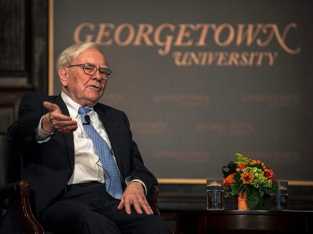 Warren Buffett.