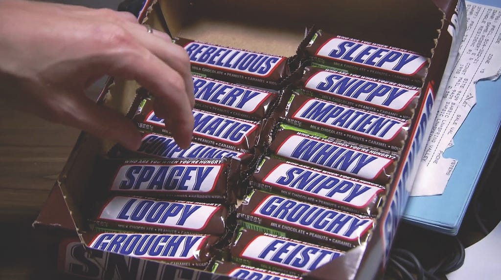 Snickers hunger bars (Chocie)