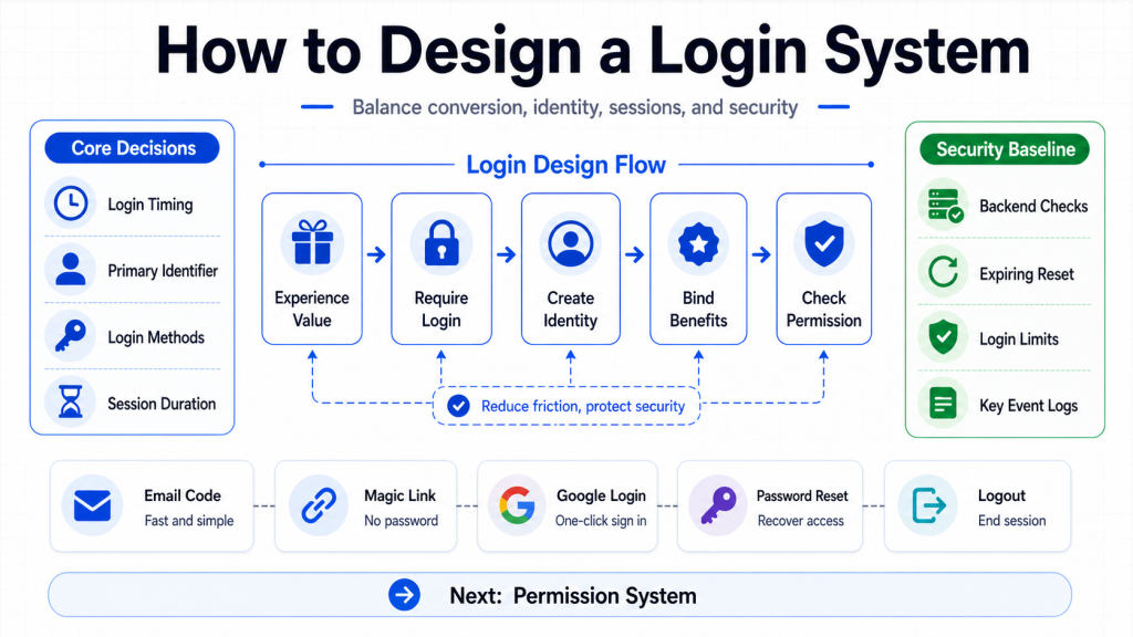 How to Design a Login System