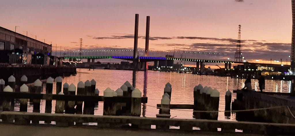 Sunset, Docklands, Australia