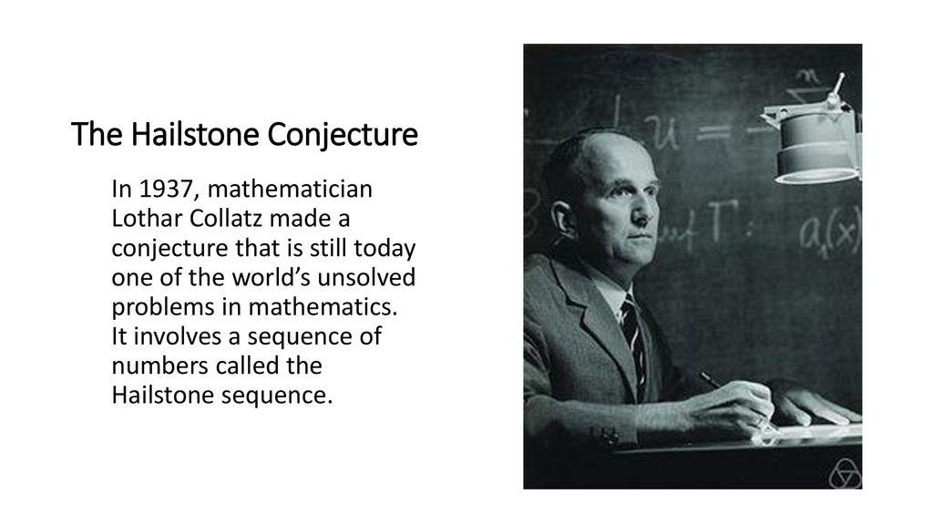 Famous Modern Math Problems: The Collatz Conjecture