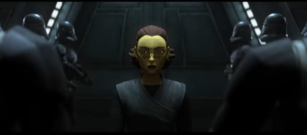 Former Jedi Padawan Barriss Offee in Tales of the Empire (2024). Credit: YouTube/Star Wars