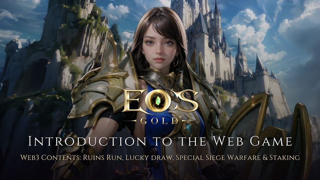 EOS Gold Web Browser Game: Web3 Content