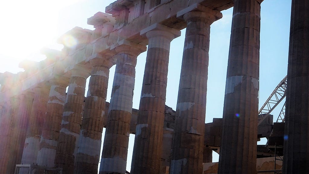 Parthenon columns