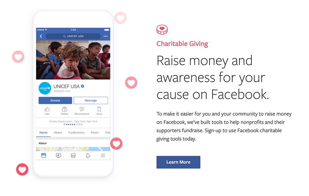 raise money and awareness for your nonprofit on facebook